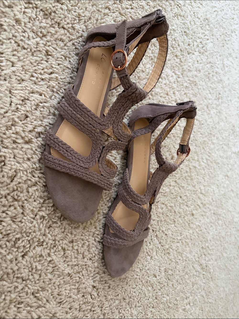 Lauren Conrad Braided Cutout Sandal - Women’s Size 8